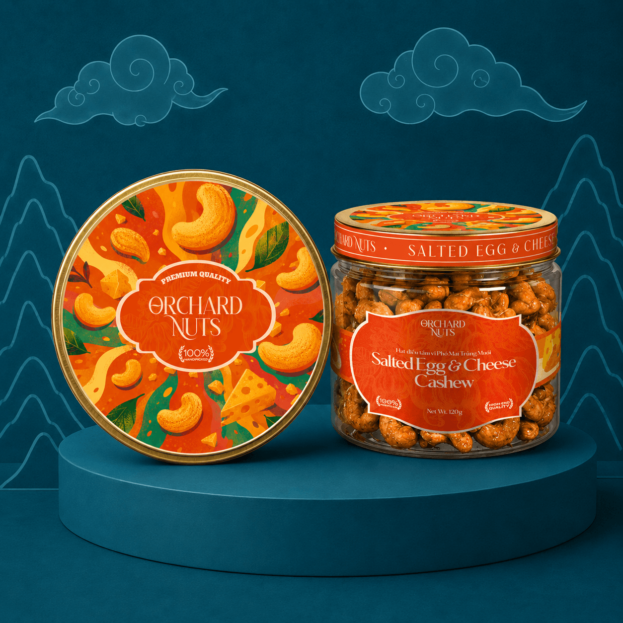 Hạt điều bóc vỏ lụa Orchard Nuts