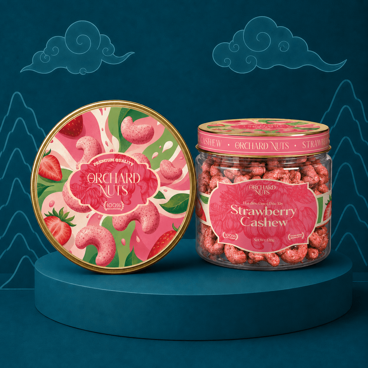 Hạt điều bóc vỏ lụa Orchard Nuts