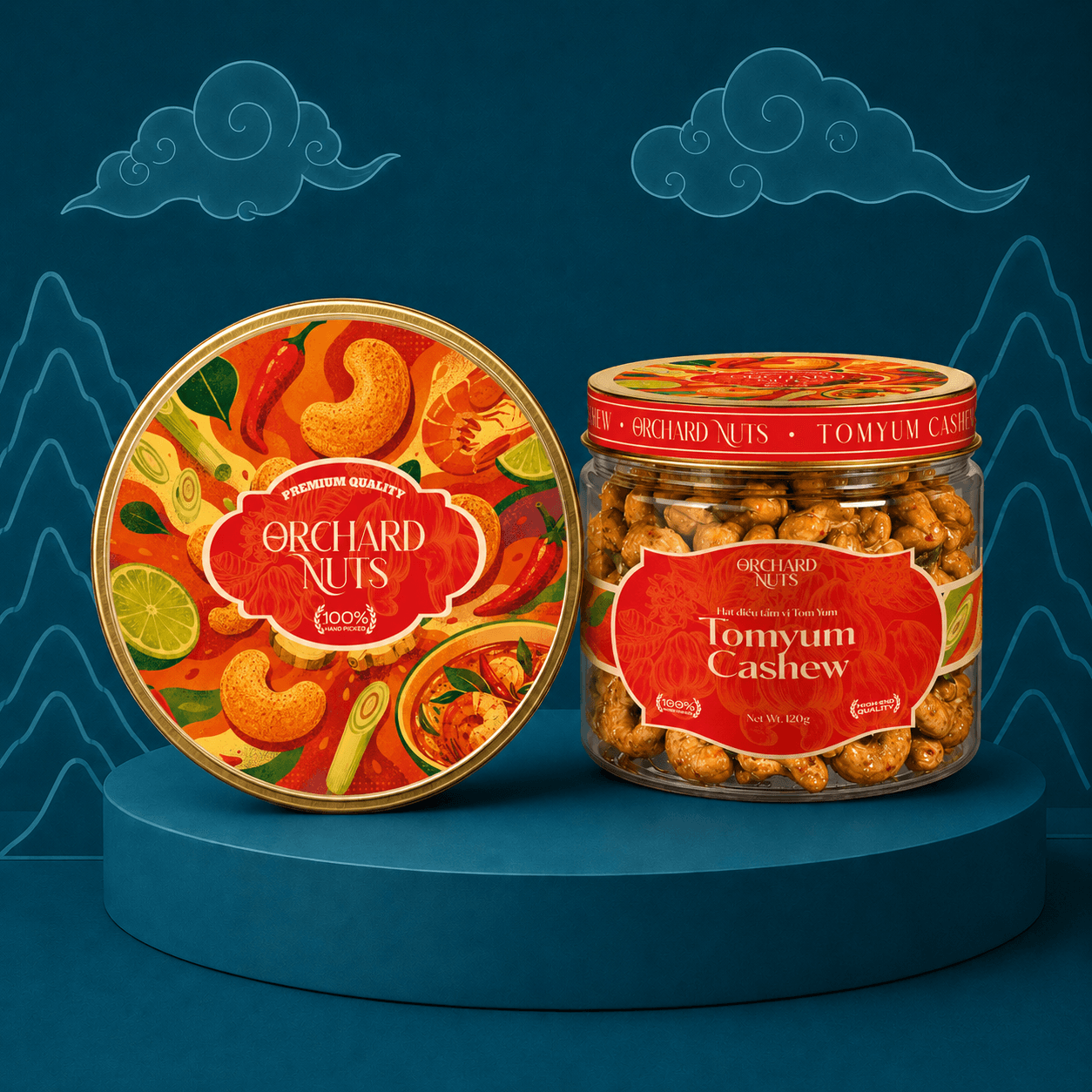 Hạt điều bóc vỏ lụa Orchard Nuts